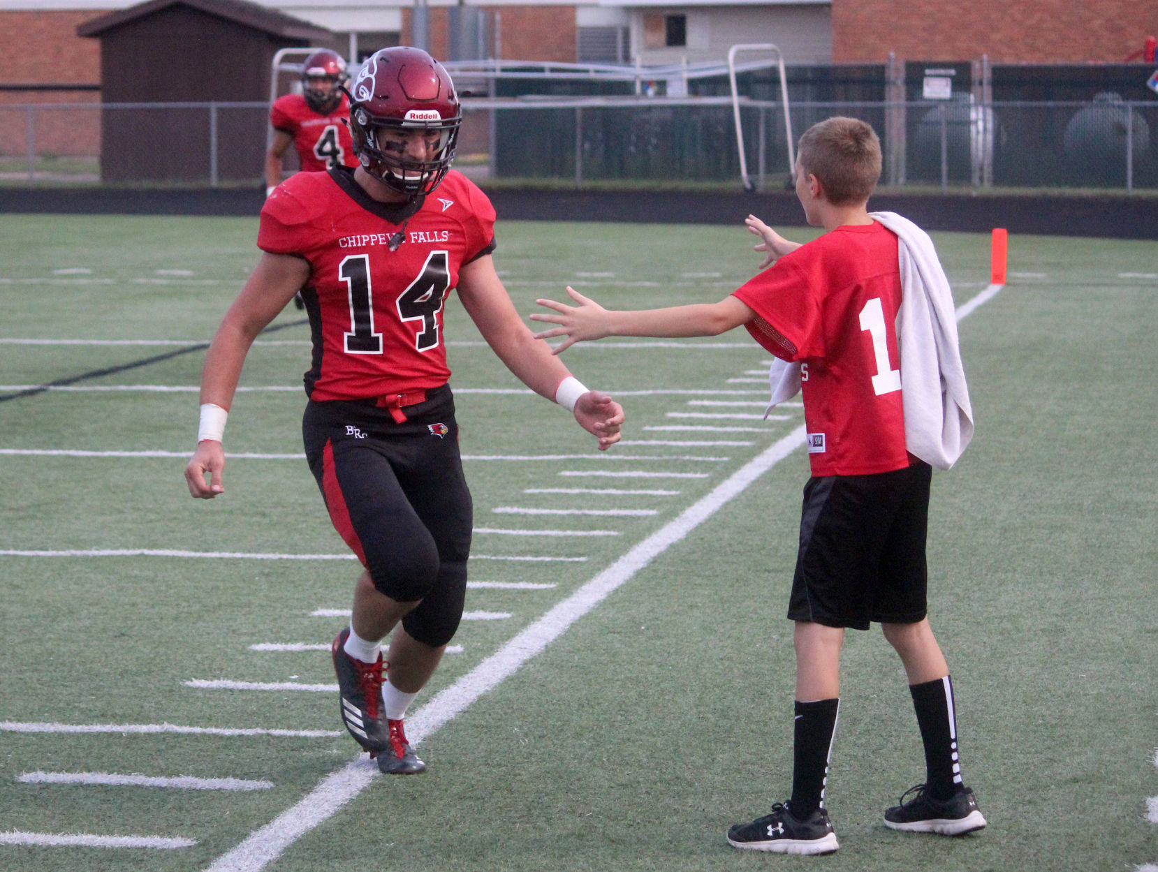 Holmen at Chi-Hi football 8-17-18